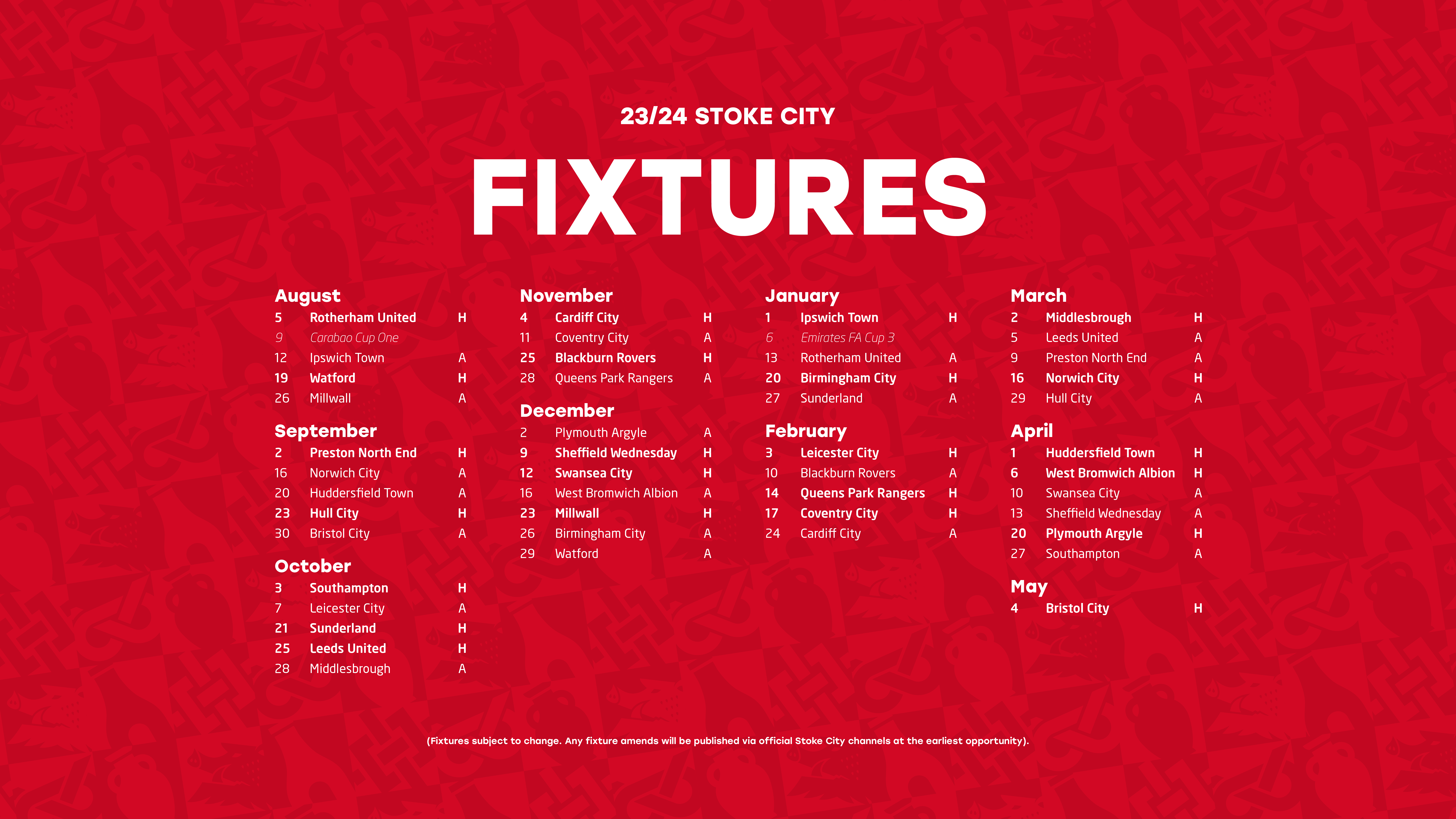 The Championship 23/24 opening weekend fixtures! : r/Championship