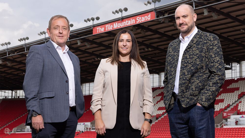Stoke City FC Tile Mountain extend partnership