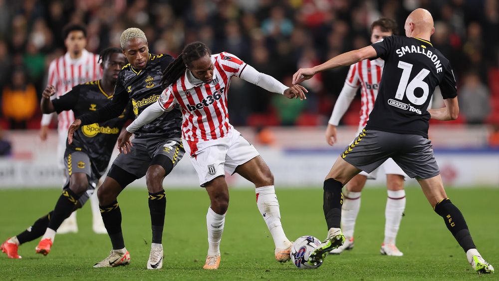 Potters narrowly beaten by Southampton