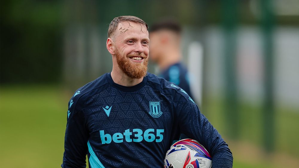 Stoke City FC - Viking Viktor eagerly anticipating pre-season opener