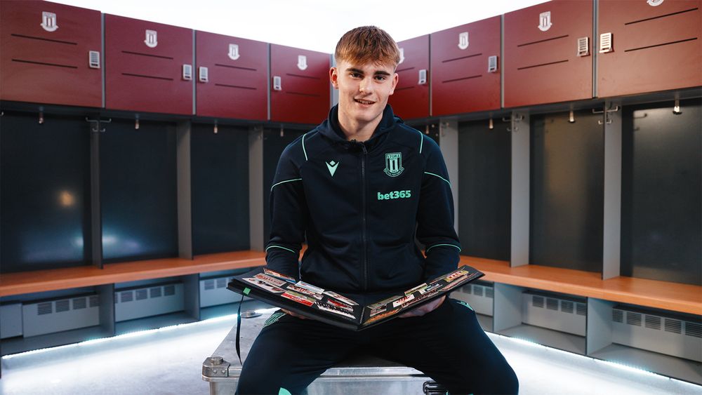 Stoke City FC Book of Dreams Nathan Lowe’s story so far in pictures
